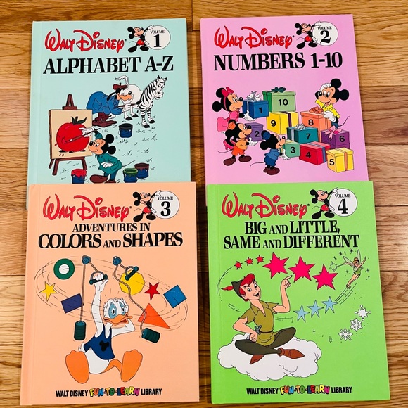 📚Vintage Walt Disney Fun-To-Learn Books 📚 - Picture 6 of 16